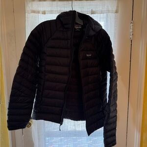PATAGONIA NWOT Down Hoody Jacket Black Medium